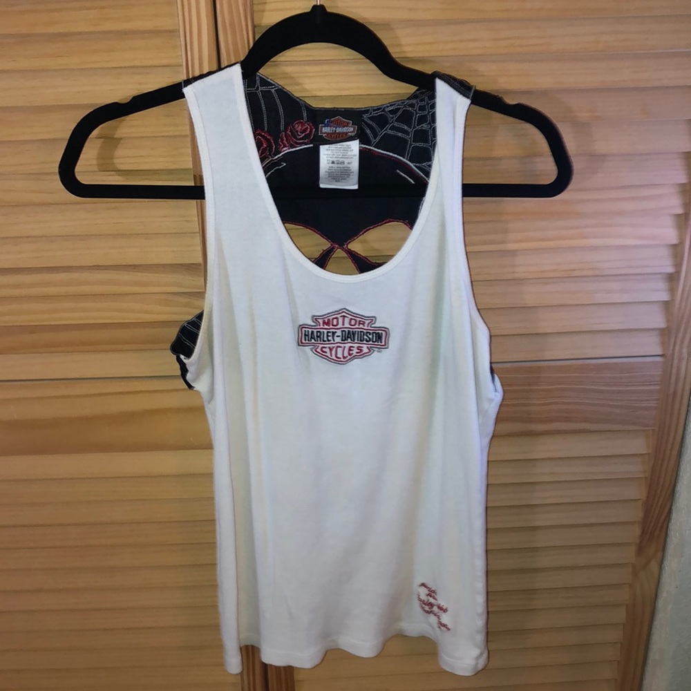 Cool cut out Harley Davidson tank